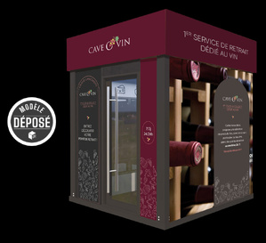 Cave O Vin, le tout premier point de retrait automatique de vin en France. Cave O Vin, le tout premier point de retrait automatique de vin en France.