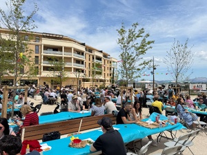 Aix-en-Provence : Succès de la 1ère Oursinade à la Duranne Aix-en-Provence : Succès de la 1ère Oursinade à la Duranne