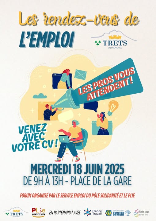 Trets : une matinée pour l’emploi Trets : une matinée pour l’emploi