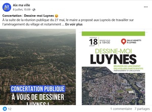 Luynes : le chantier de la mobilité relancé, les habitants restent méfiants Luynes : le chantier de la mobilité relancé, les habitants restent méfiants