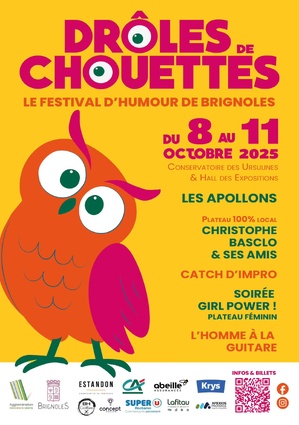 Brignoles lance son premier festival d’humour : « Drôles de chouettes » Brignoles lance son premier festival d’humour : « Drôles de chouettes »