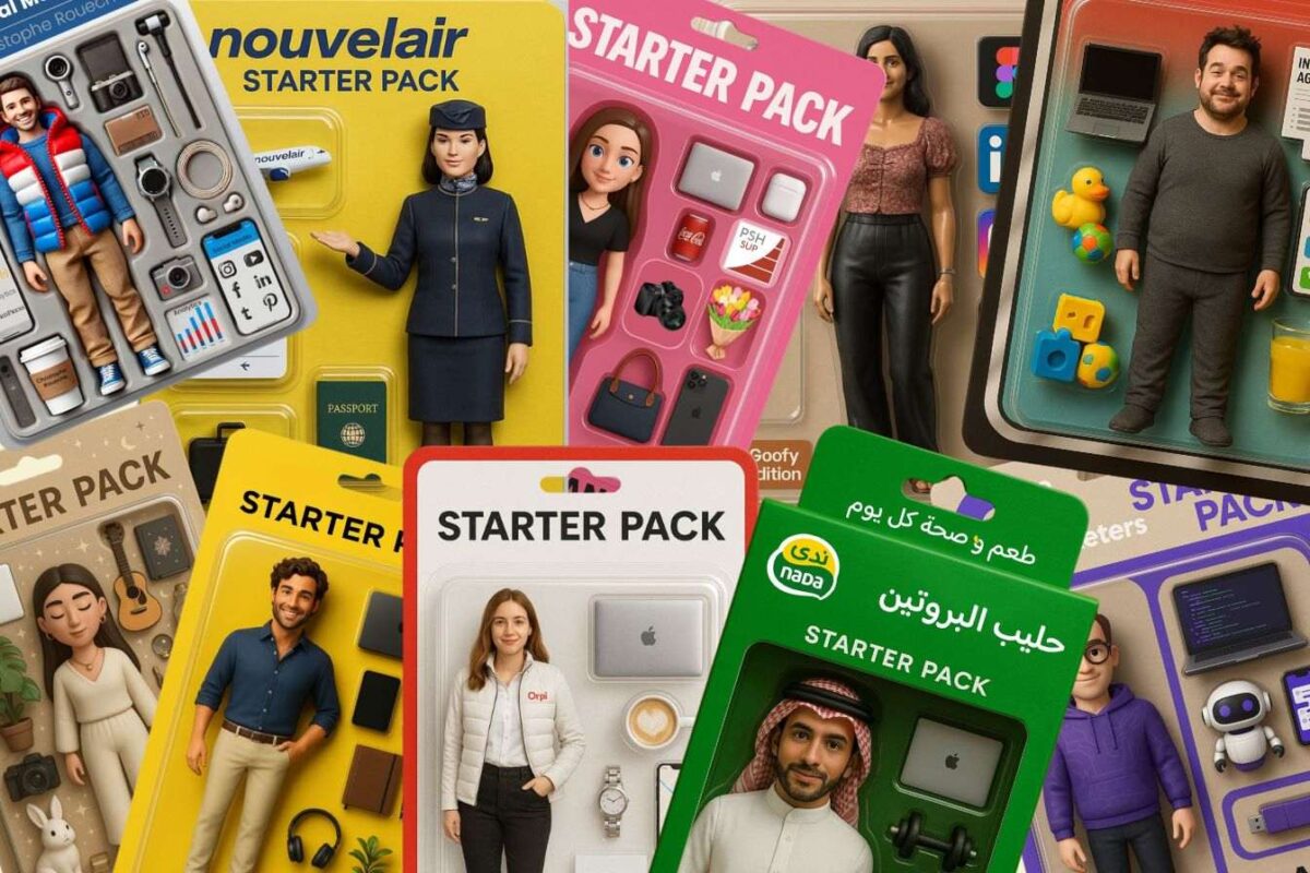 Le phénomène « Starter Pack » : quand l’IA façonne notre image sur les réseaux sociaux Le phénomène « Starter Pack » : quand l’IA façonne notre image sur les réseaux sociaux