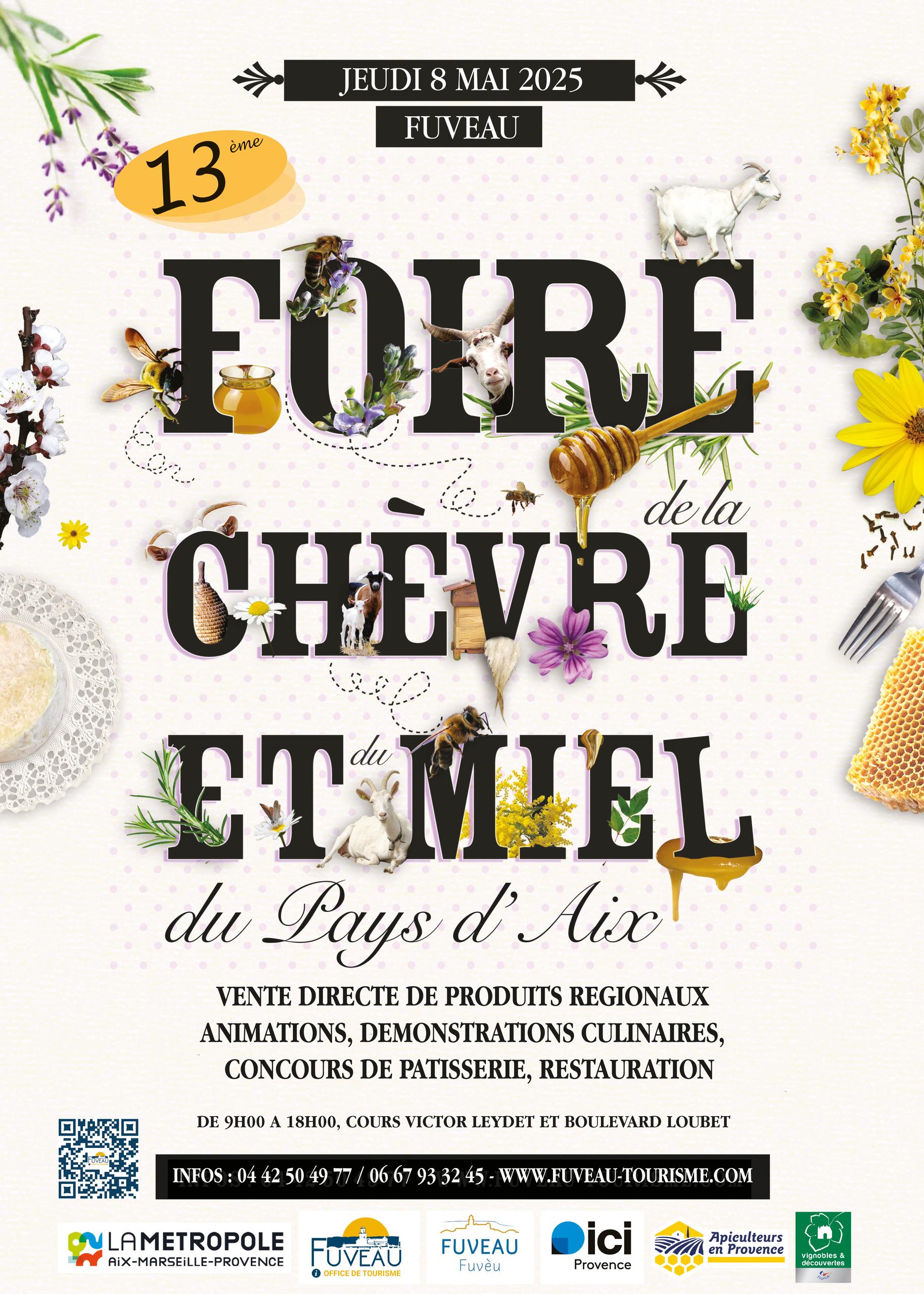 Fuveau : La 13e Foire Chèvre et Miel, un rendez-vous gourmand et familial Fuveau : La 13e Foire Chèvre et Miel, un rendez-vous gourmand et familial