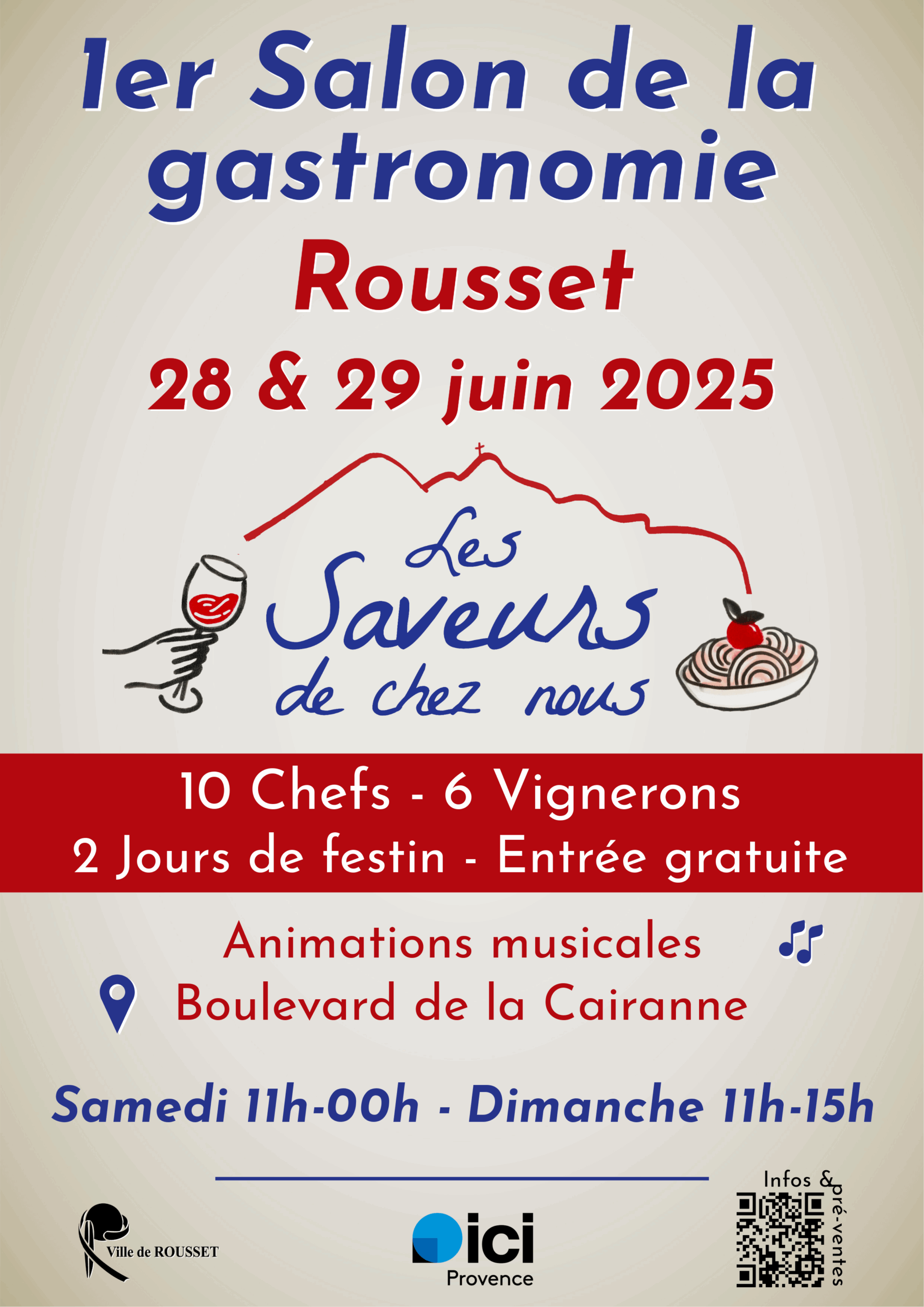 Rousset inaugure son 1er Salon de la Gastronomie