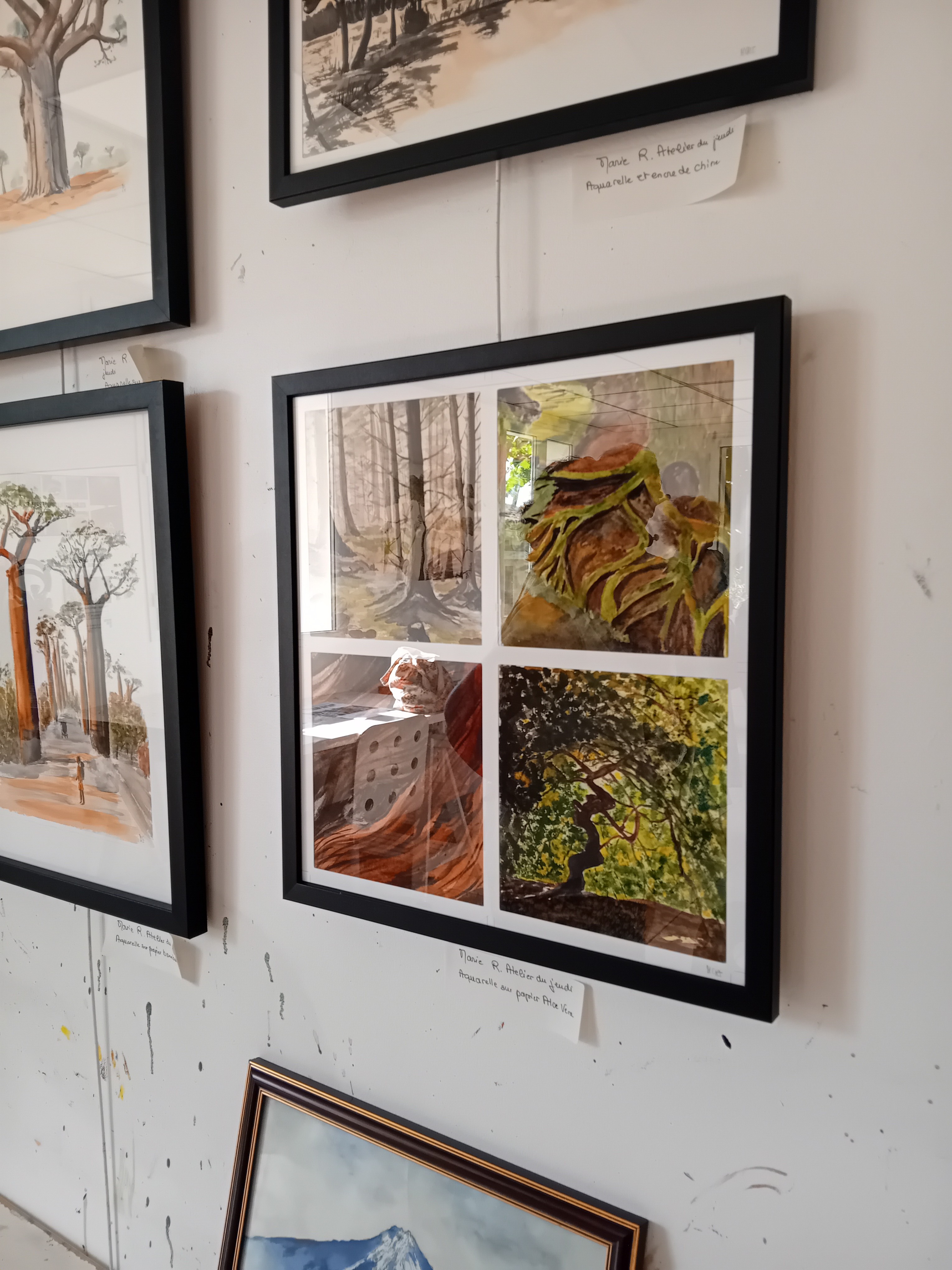 Un Festival de Couleurs et de Talents : Succès Retentissant pour l'Exposition des Dessins de la des A.I.L de Rousset !