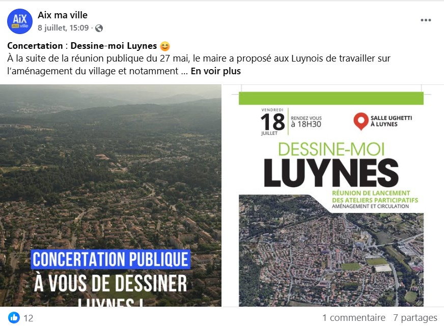 Luynes : le chantier de la mobilité relancé, les habitants restent méfiants Luynes : le chantier de la mobilité relancé, les habitants restent méfiants