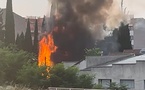 Aix-en-Provence : un incendie ravage deux concessions automobiles, huit véhicules détruits