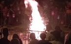 La Magie Intemporelle des Feux de la Saint-Jean Illuminent Rousset