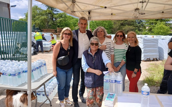 Photo FacBook de Alain Decanis, Maire de St Maximin